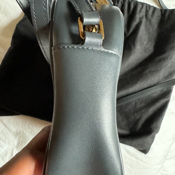 Yves Saint Laurent Gray Crossbody Camera Bag - Picture 9 of 16